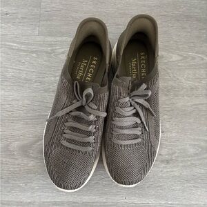 Skechers Martha Stewart Women’s Charcoal Knit Sneakers